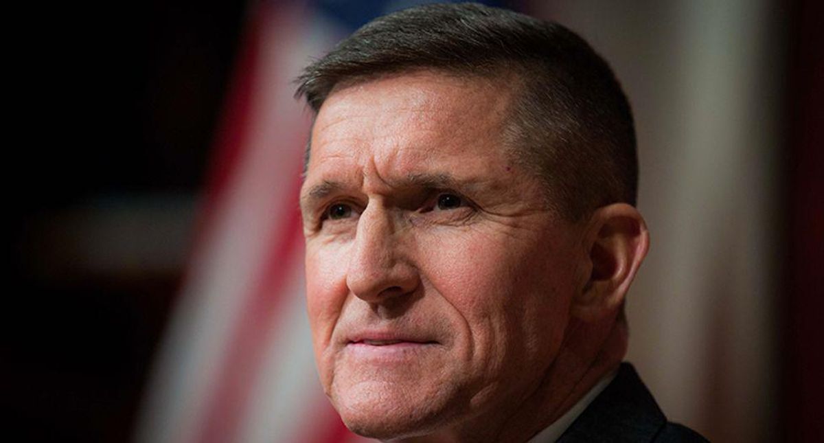 GOP candidate claims Michael Flynn hoped to blackmail U.S. officials into pro-Trump 'audits'