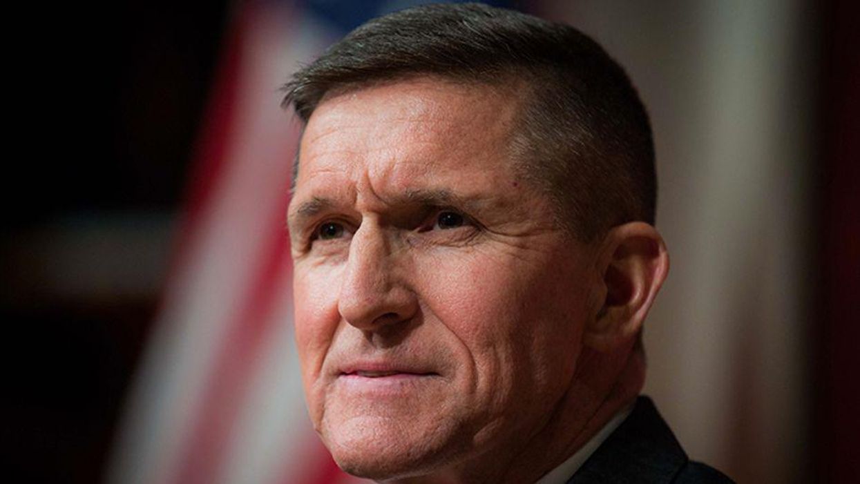 GOP candidate claims Michael Flynn hoped to blackmail U.S. officials into pro-Trump 'audits'