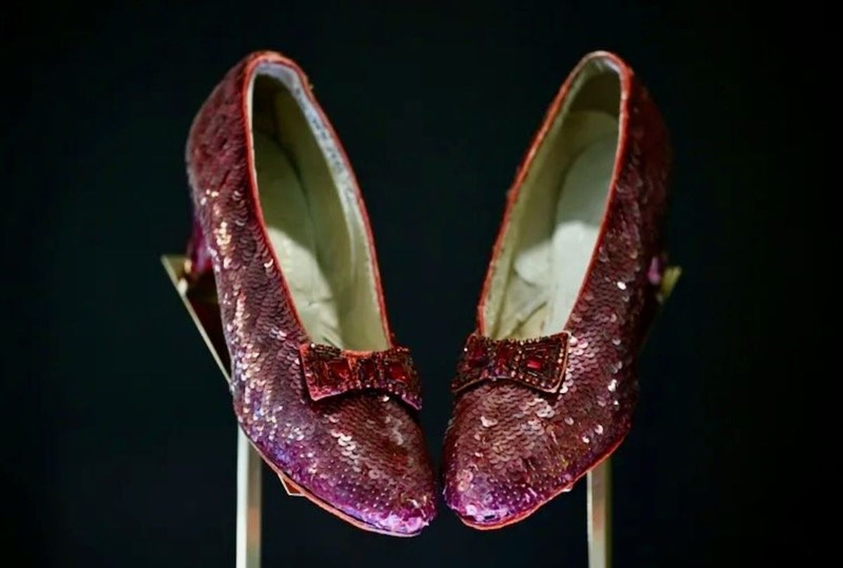 Way up high: Dorothy's ruby slippers fetch record $32.5 million