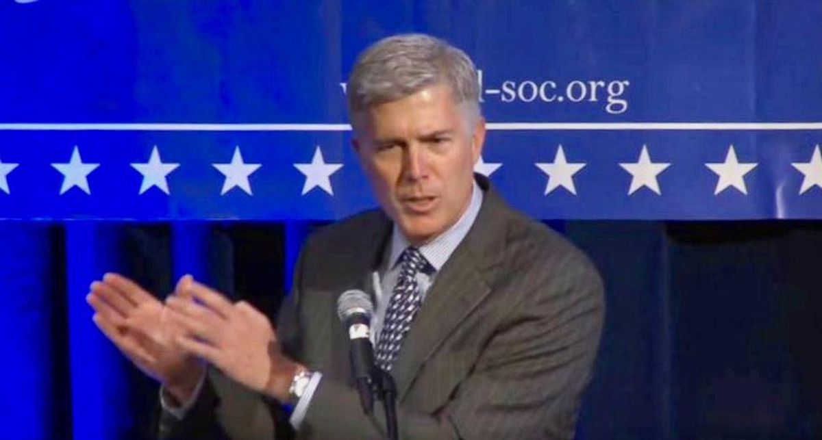 ‘Gorsuch wants to do horrible things’: Right-wing justices battle for control of Supreme Court