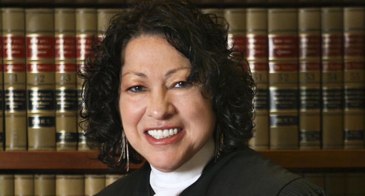 Federal judge reveals her son's killer also had a dossier on Justice Sonia Sotomayor