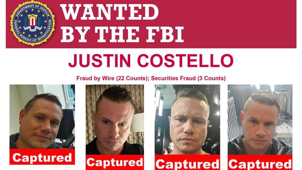 Judge calls fake billionaire Justin Costello an 'economic danger' to the public
