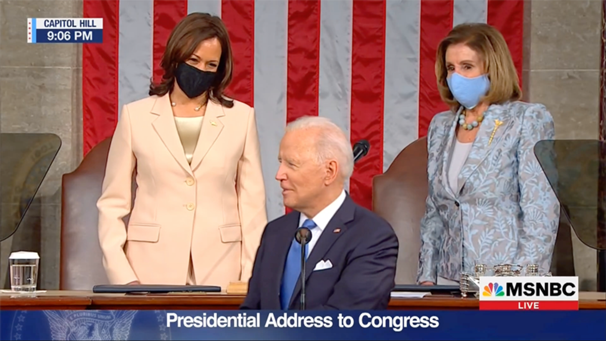 Biden praises Harris and Pelosi as San Francisco Democrats make history