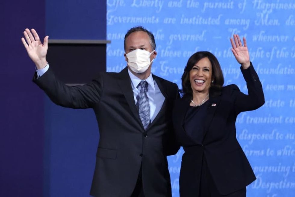 Kamala Harris' husband rushed from DC high school after bomb threat