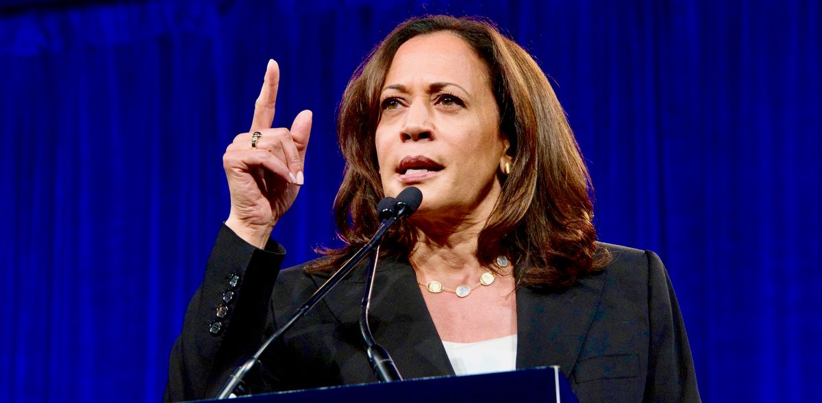 'I'm going off script here': Kamala Harris gives impromptu speech on Georgia shooting