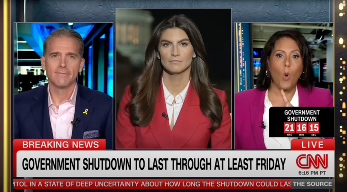 'That's a lie and you know it!': Scott Jennings confronted on CNN over government shutdown