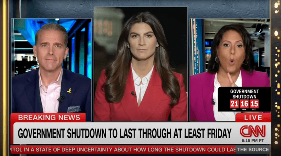 'That's a lie and you know it!': Scott Jennings confronted on CNN over government shutdown