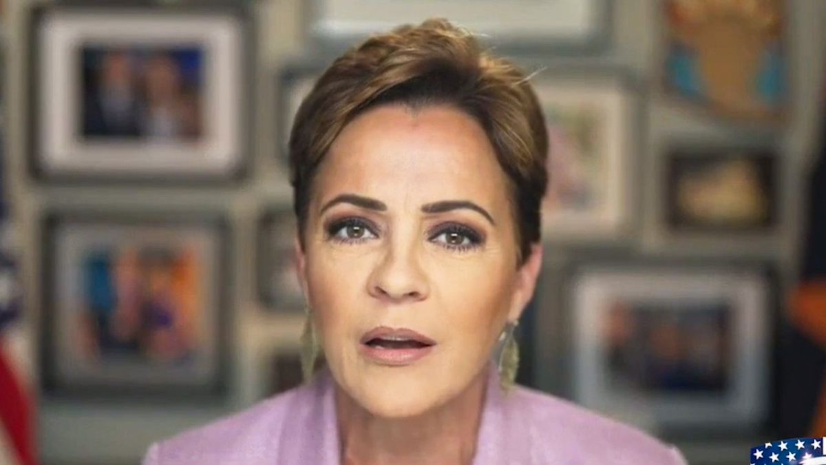 Kari Lake rages that Voice of America published 'Trump with a swastika over his face'