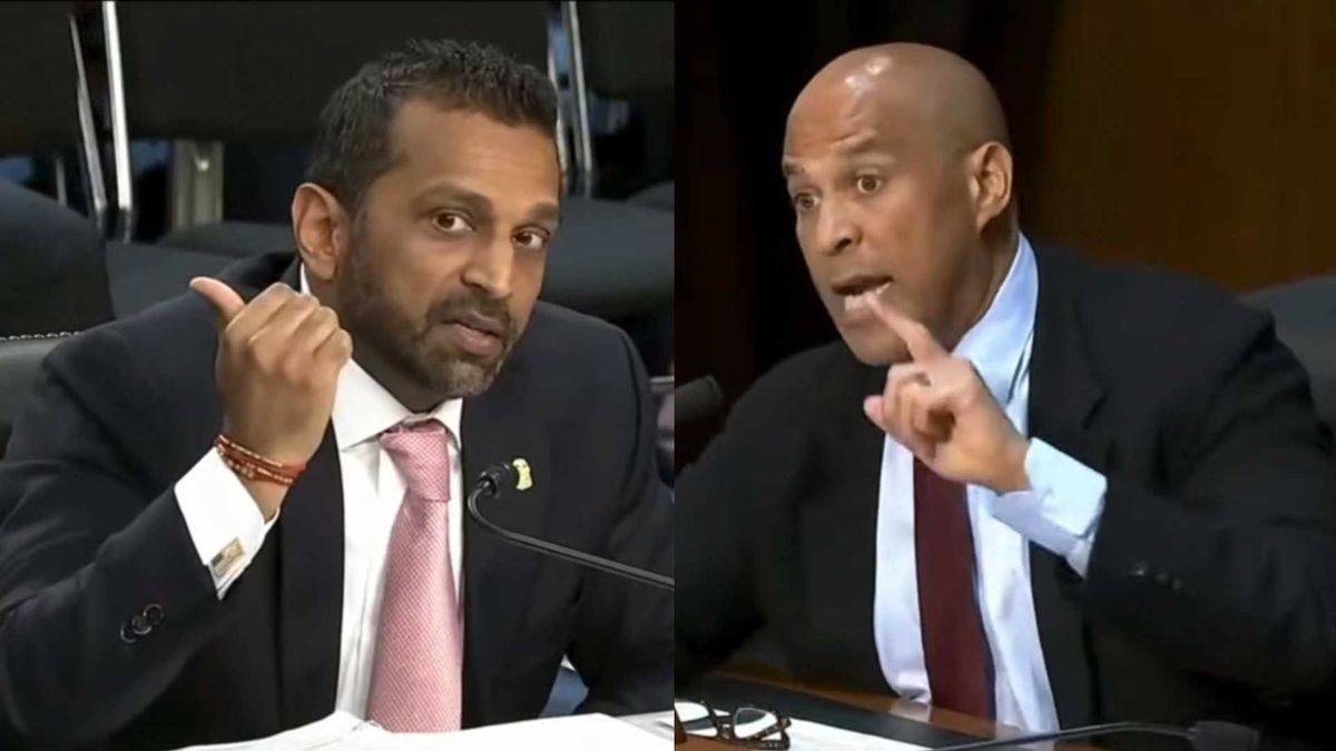 'Shut up!' Chaos at 'sham' hearing as Kash Patel tries to cut Dem's microphone