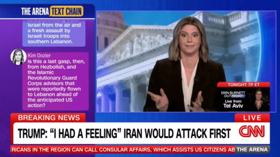 Anchor blindsided as CNN plays unedited montage of MAGA's profane criticism of Trump
