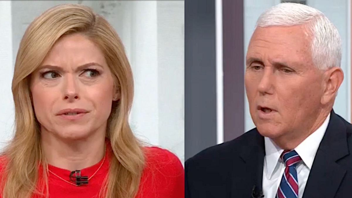 Mike Pence caught off-guard by CNN anchor's instant fact check