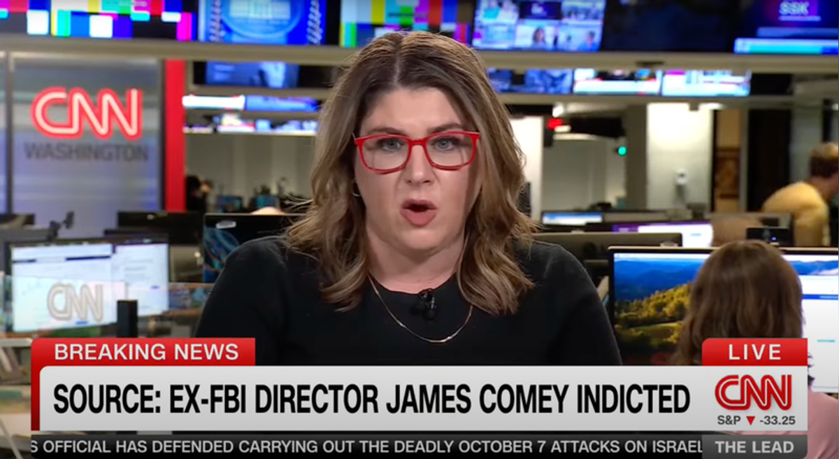 'Monumental moment': CNN reporter stunned as Trump DOJ secures indictment of James Comey