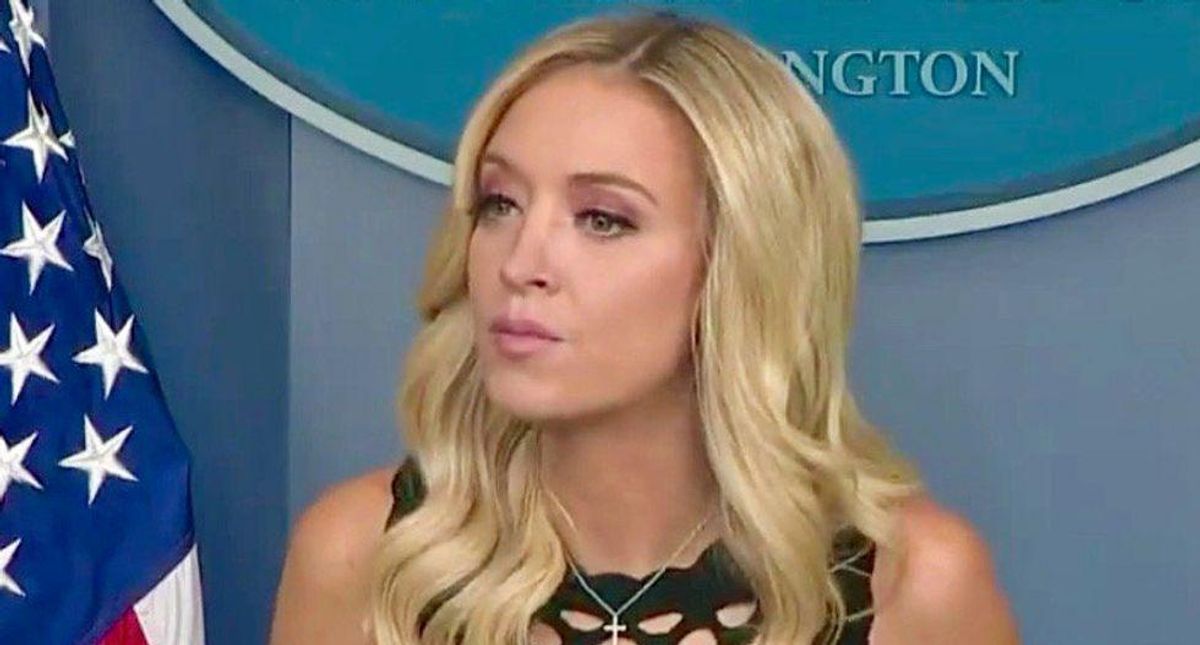 REVEALED: Kayleigh McEnany's binders of notes among documents Trump is trying to keep from House riot committee
