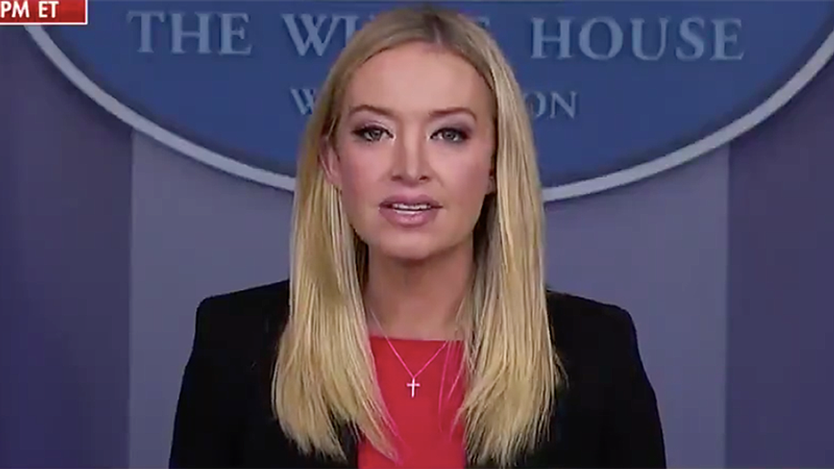 Kayleigh McEnany claims White House wants 'peaceful transition' -- after inciting riots for months