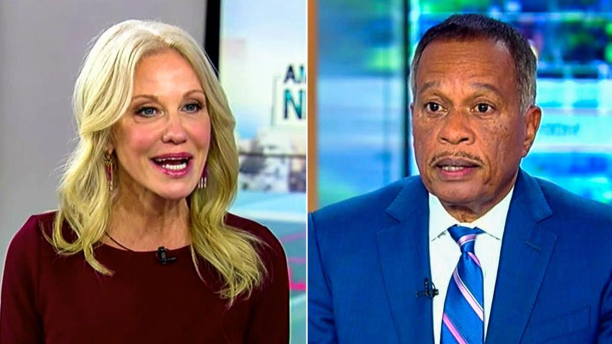 'You're obsessed!' Kellyanne Conway yelps at Juan Williams for mentioning Trump on election day