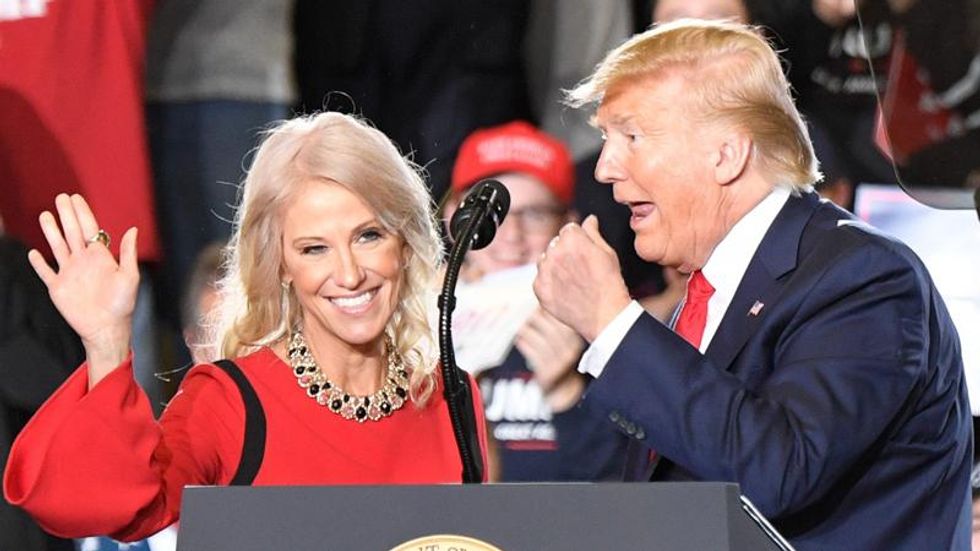 New book reveals how Kellyanne Conway was able to shift Trump's past to work for a right-wing evangelical audience