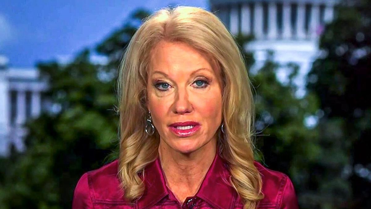 Kellyanne Conway: Trump isn't a problem because his election lies 'lessened over time'