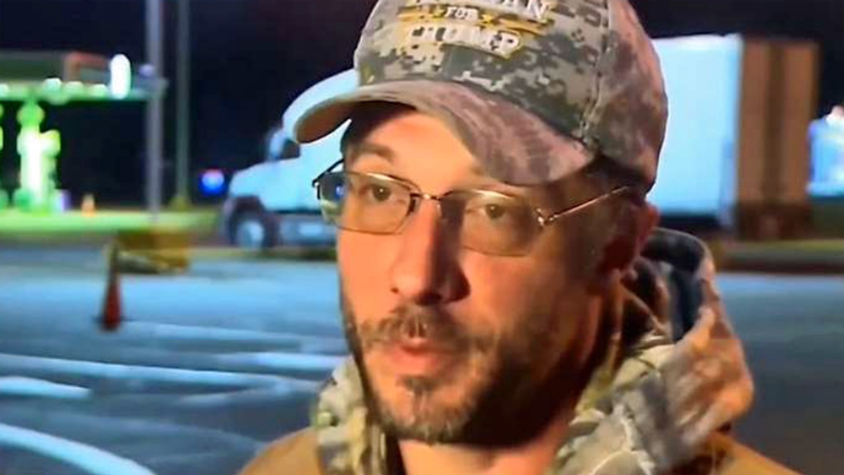Insurrectionist 'Pi Annon' organized MAGA caravan and allegedly punched cops — yet was released on bail