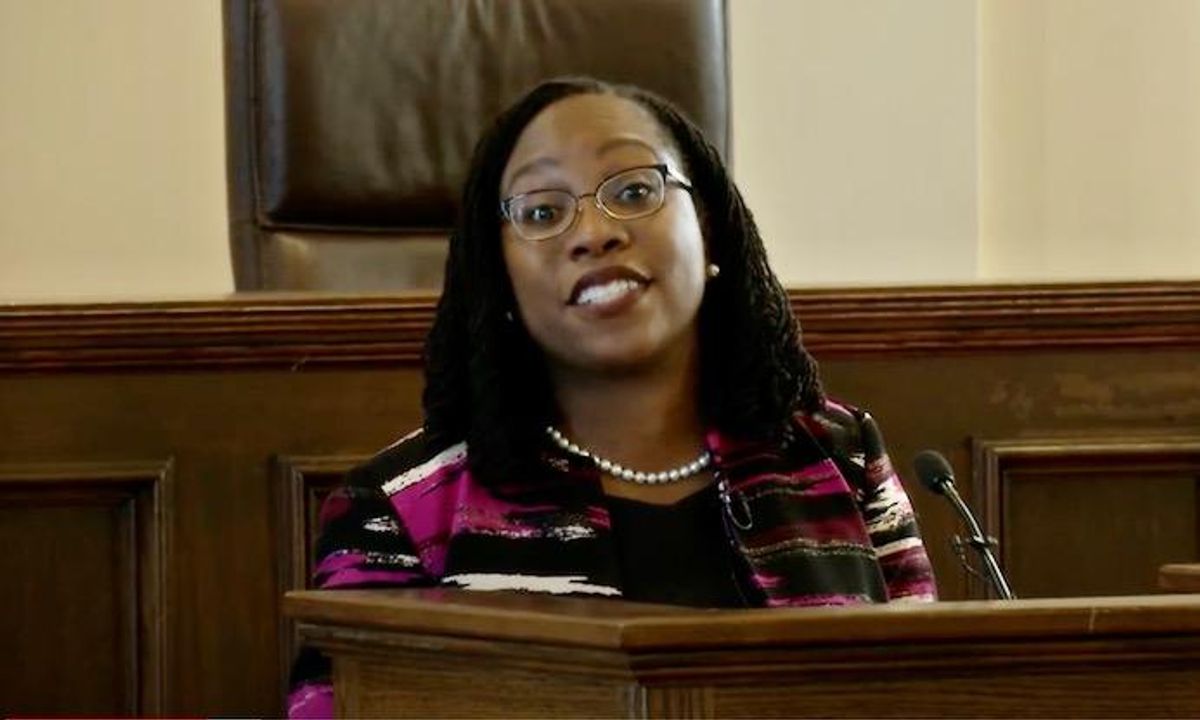 Justice Ketanji Brown Jackson makes history