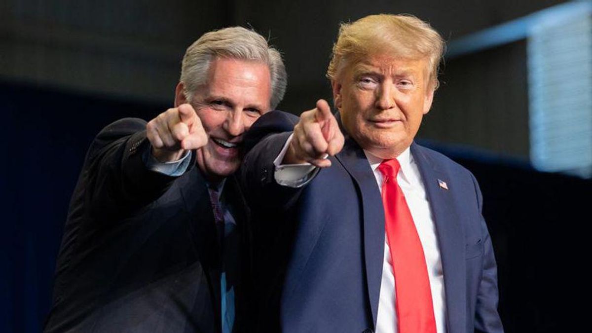 Kevin McCarthy shredded for 'selling out' the truth and democracy for his own power