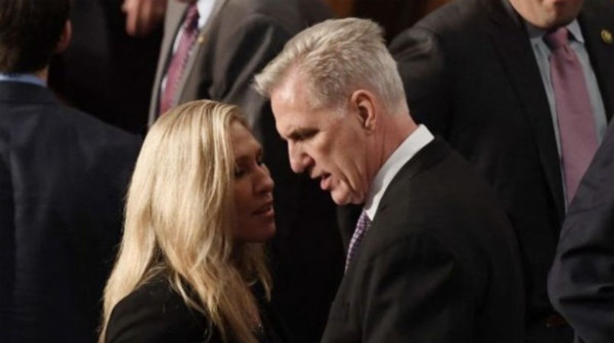 Kevin McCarthy to hold Marjorie Taylor Greene fundraiser as pair's alliance grows: report