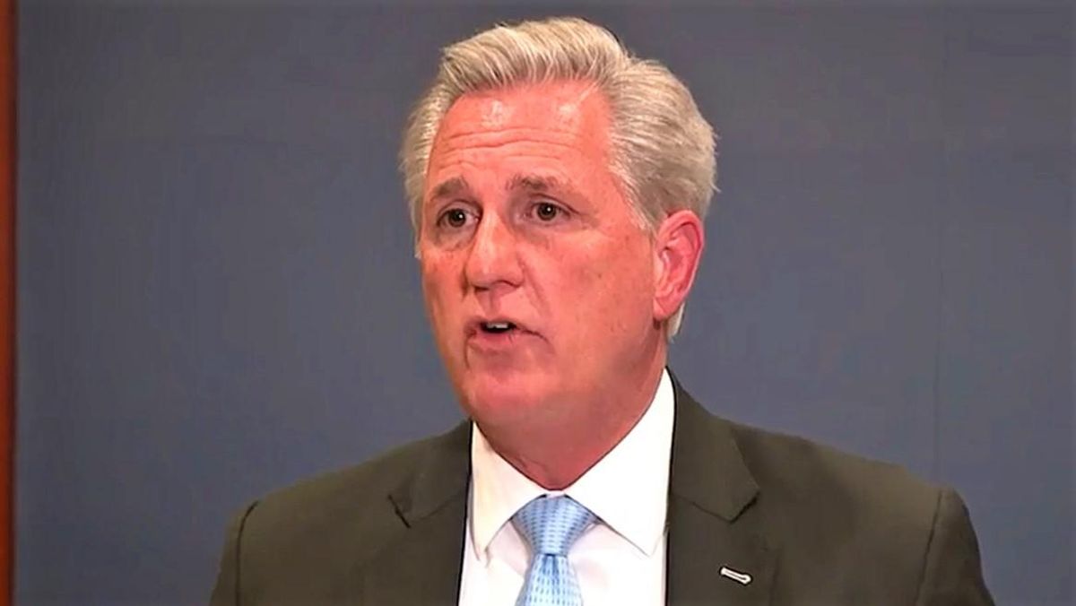 ‘Cowardly’ Kevin McCarthy shredded by conservative columnist for pulling disappearing act after Trump phone call revelation