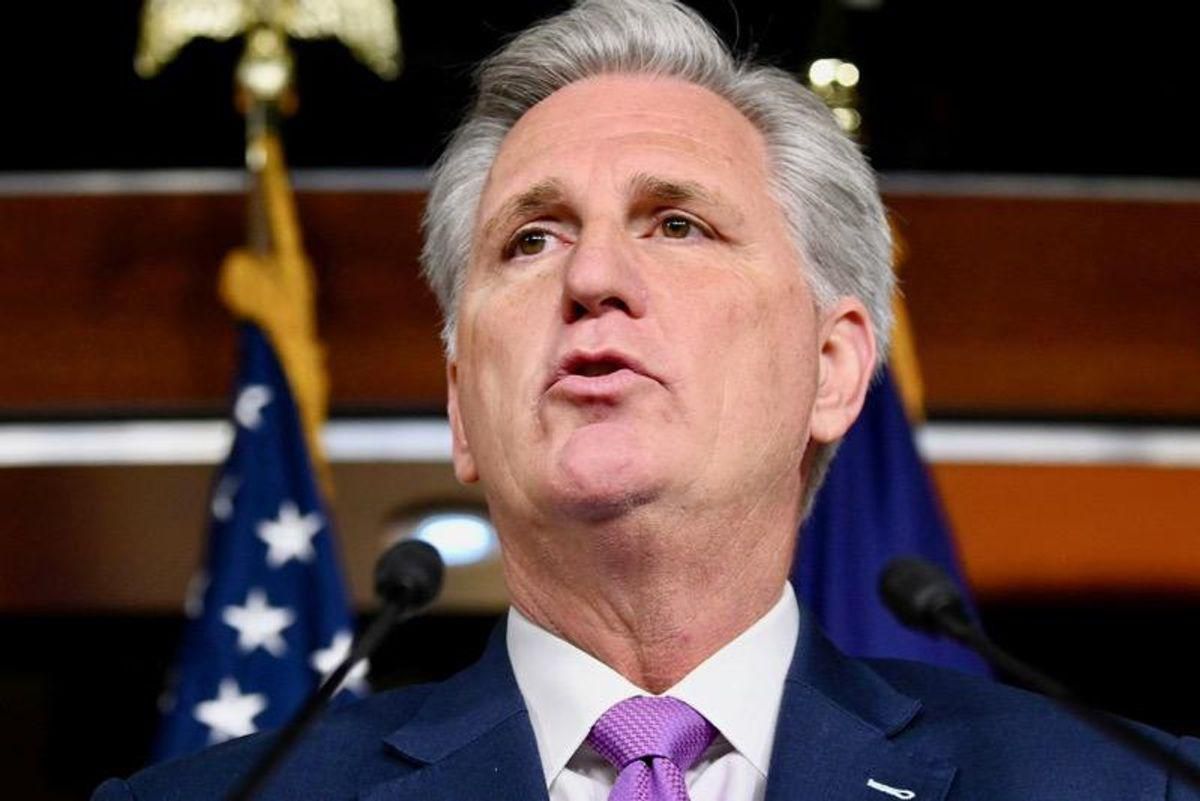 Kevin McCarthy plays his partisan cards -- and folds