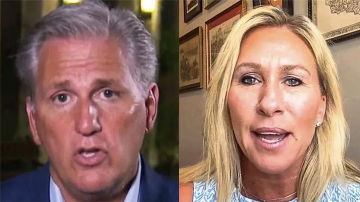 House GOP leader Kevin McCarthy secretly assigned an aide to clean up Marjorie Taylor Greene's messes: CNN