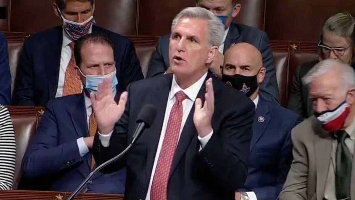 Kevin McCarthy is like 'a substitute teacher mad students are throwing