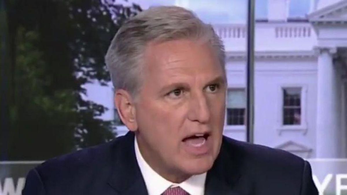 Kevin McCarthy demolished for trying to 'destabilize' America with Biden attack