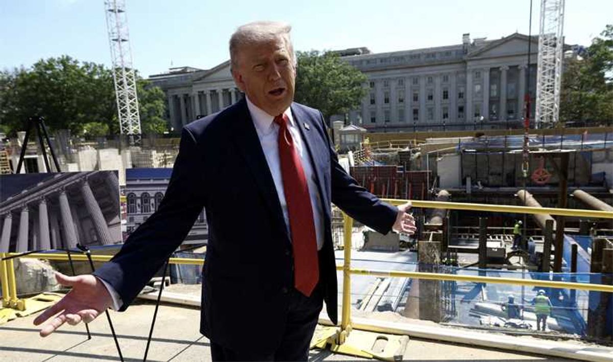 Historic fountain 'severely damaged' as Trump rushes DC makeover: report