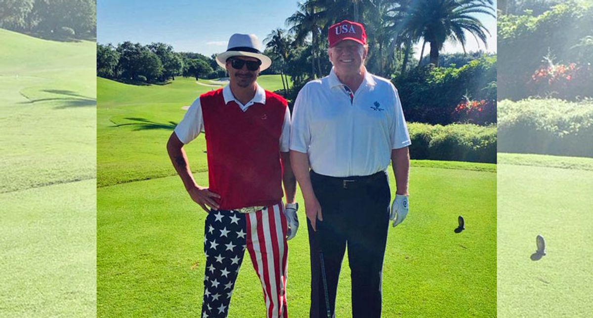 Kid Rock is being recruited to run for office as his profane 'We the People' tops the charts