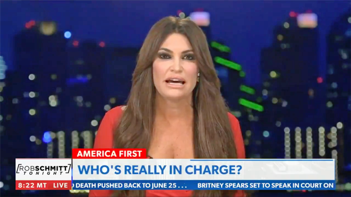 'I know this': Trump Jr's girlfriend says Kamala Harris is secretly in charge of the White House