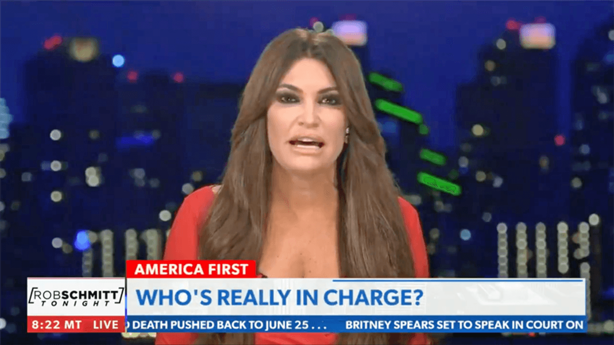'I know this': Trump Jr's girlfriend says Kamala Harris is secretly in charge of the White House