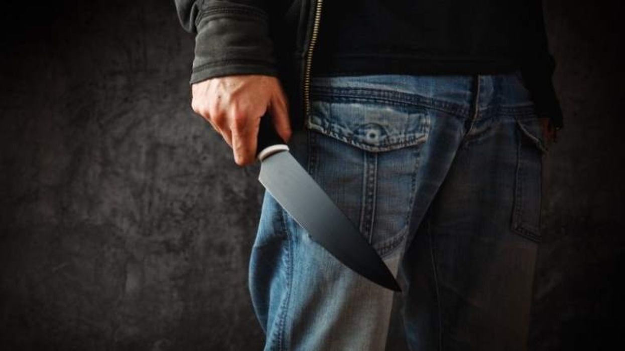 Slur-spewing man allegedly threatened Black New Yorkers with a knife — then got knocked out cold