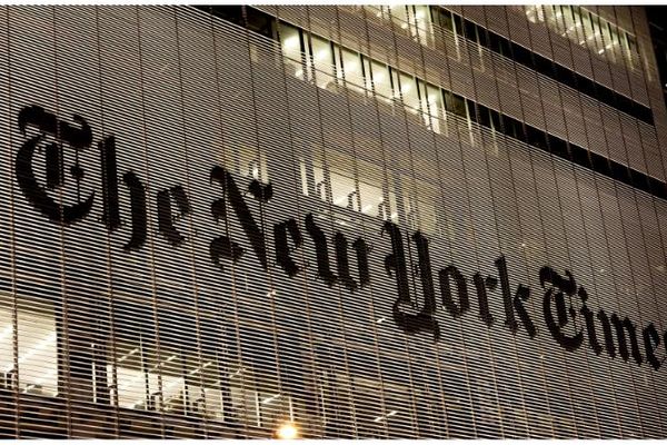Pro-Palestinian protesters storm New York Times building in Manhattan
