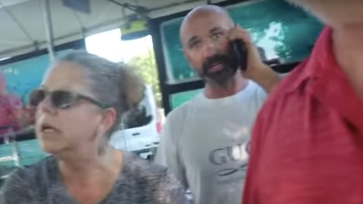 Watch: Racist artists accuse Black journalist of 'stealing' their work by filming festival
