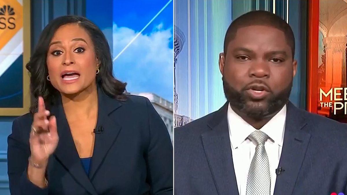 'I've got to push back': NBC host and Byron Donalds battle over Trump's 'racist' speech