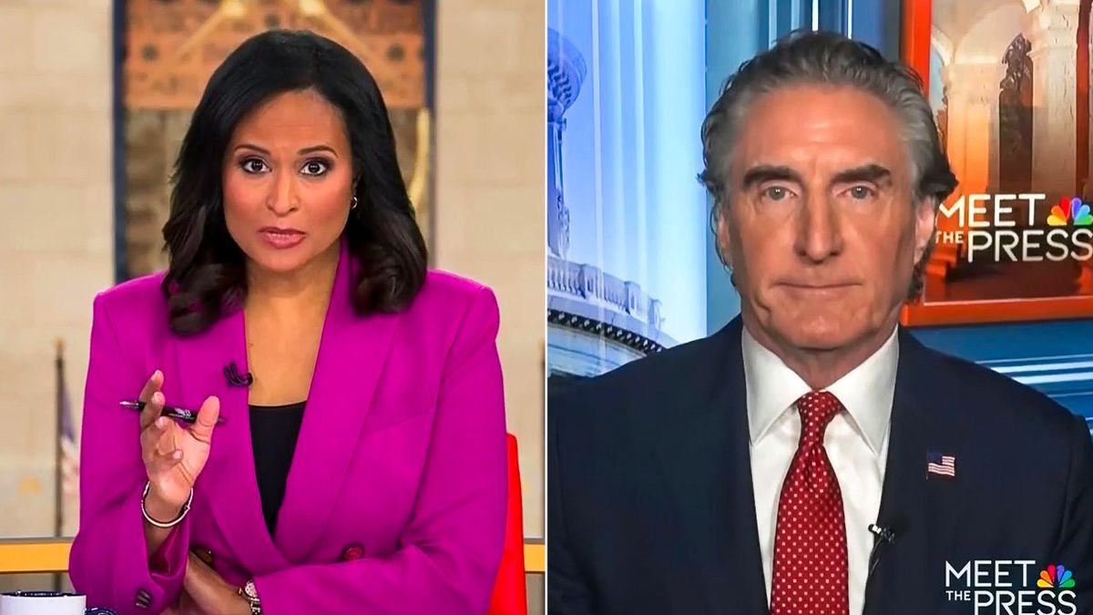 'Hypocritical?' NBC host busts Doug Burgum with Trump calling Harris supporters 'garbage'
