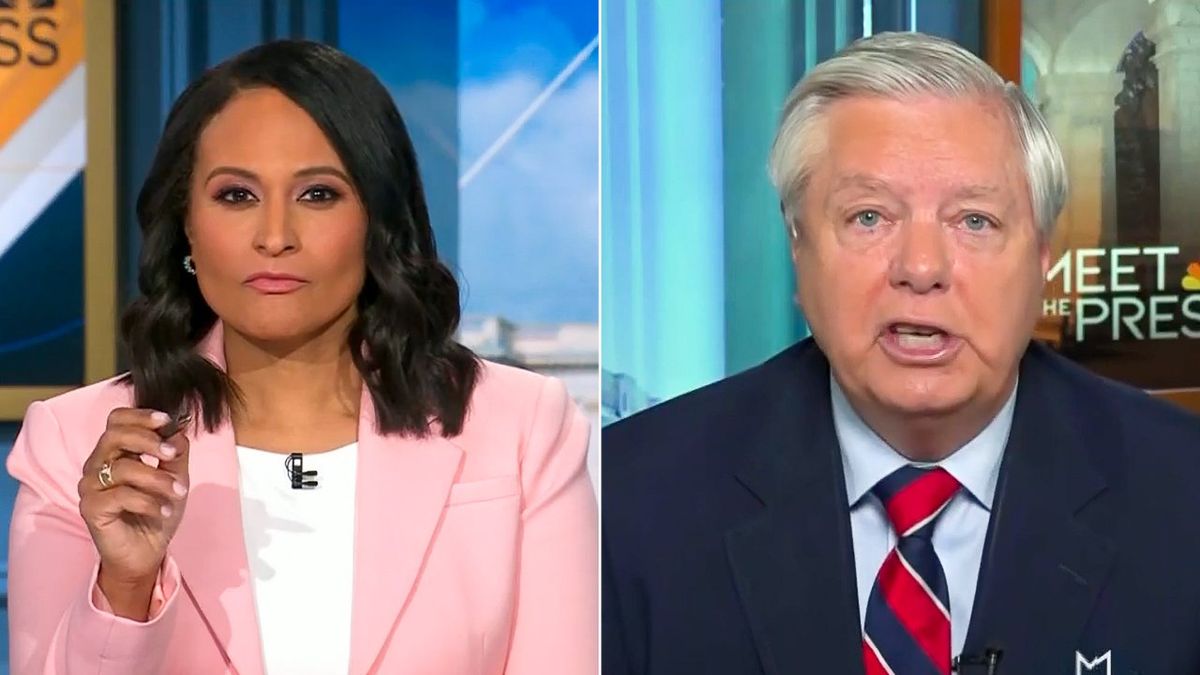 'Crap!' Lindsey Graham shouts down Kristen Welker as he calls to bomb Gaza like Hiroshima