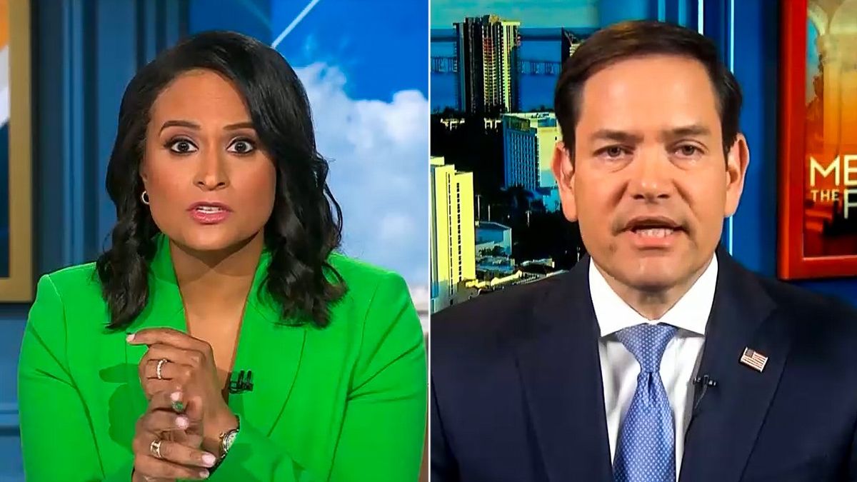 Marco Rubio shouts over Kristen Welker in cringeworthy interview about election fraud