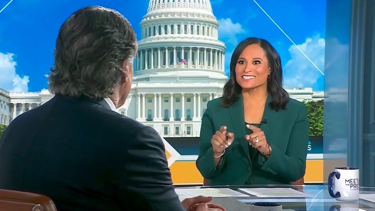 Watch: NBC host busts Trump surrogate for more executive orders than 'dictator' Biden