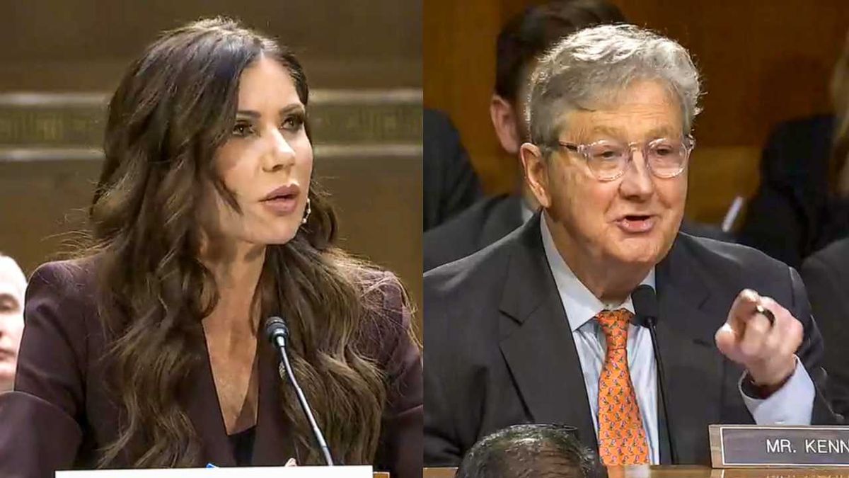 'It was you': GOP senator busts Kristi Noem for lying about Stephen Miller