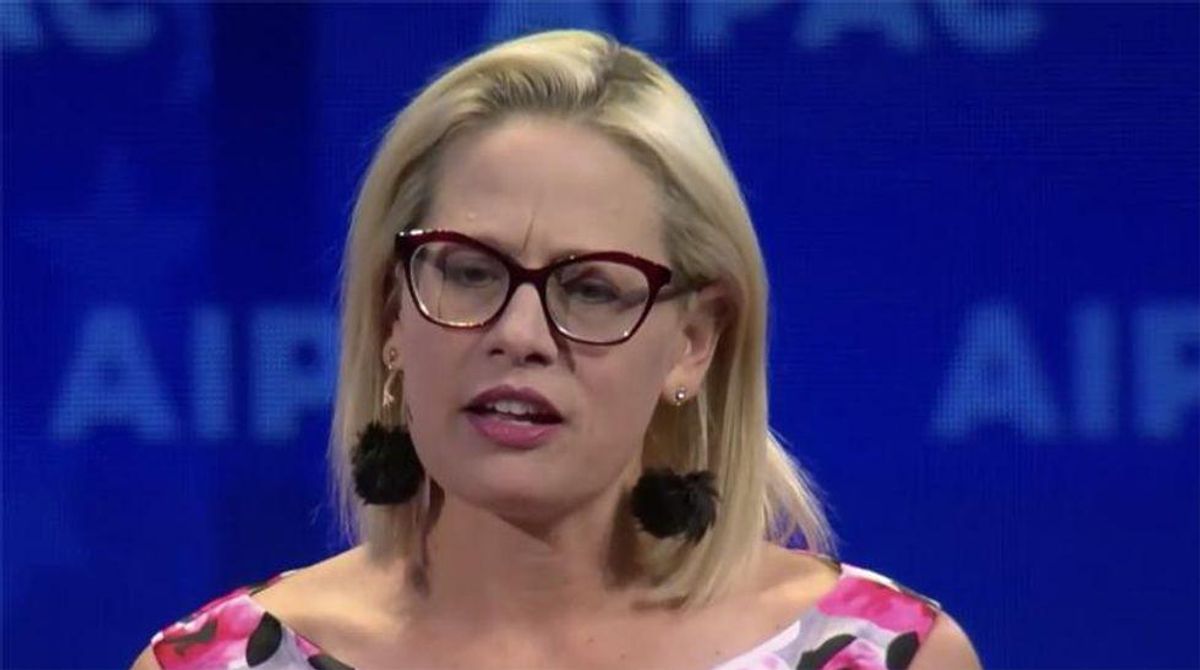 Kyrsten Sinema’s approval rating crashes -- and she's hurting herself with independents as well as Dems