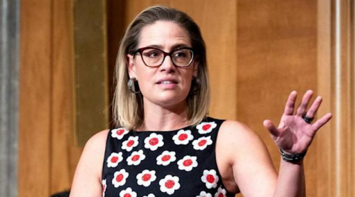 Sinema digs in on filibuster defense amid GOP's assault on voting rights