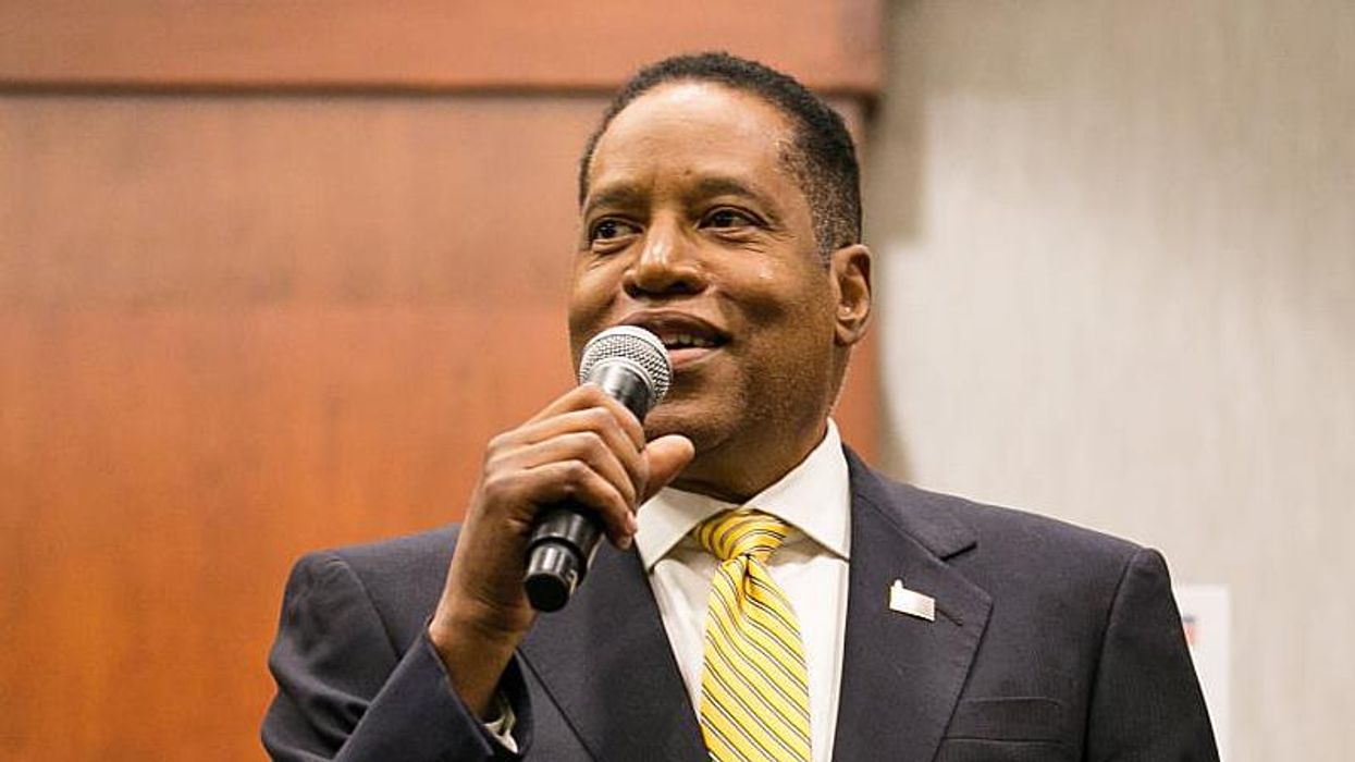 GOP's Larry Elder shows up at anti-vaxx megachurch and declares sex education 'has no role' in schools