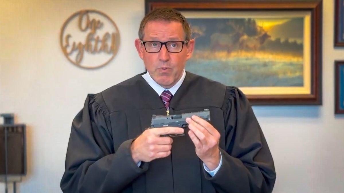'Outside the record': Rogue federal judge blasted for making bizarre YouTube gun video