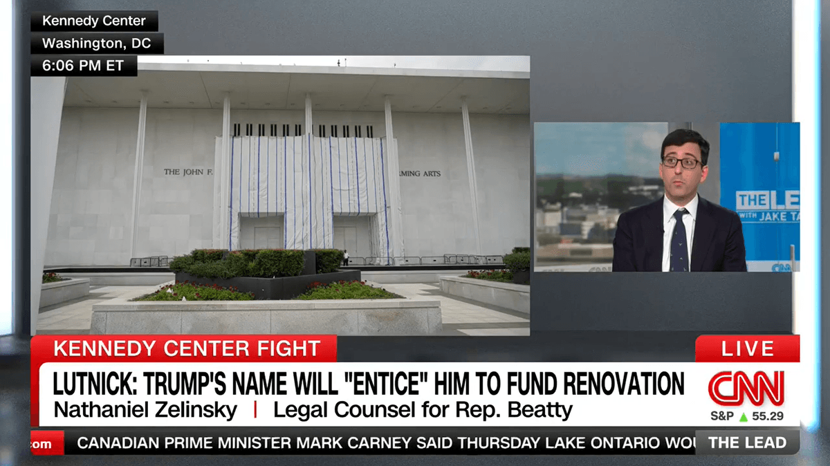 'Shocking' Trump DOJ moves during Kennedy Center hearing flagged by lawyer