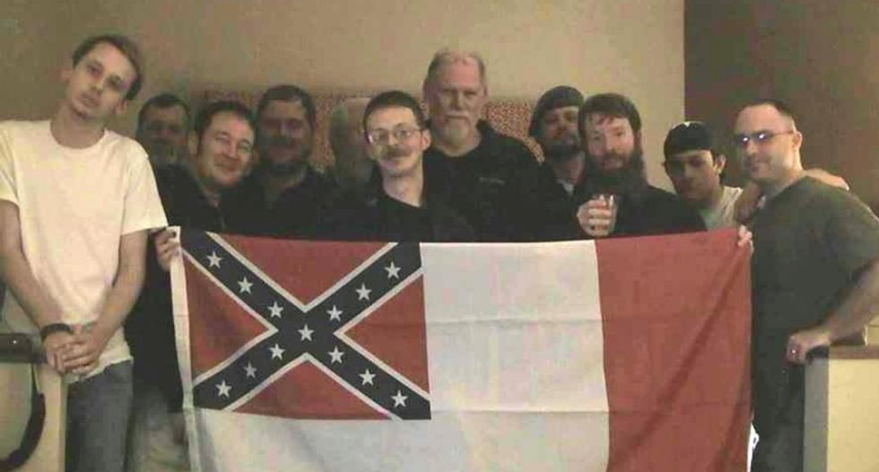 Fired racist Alabama cop tries to cash in with support from Confederate group