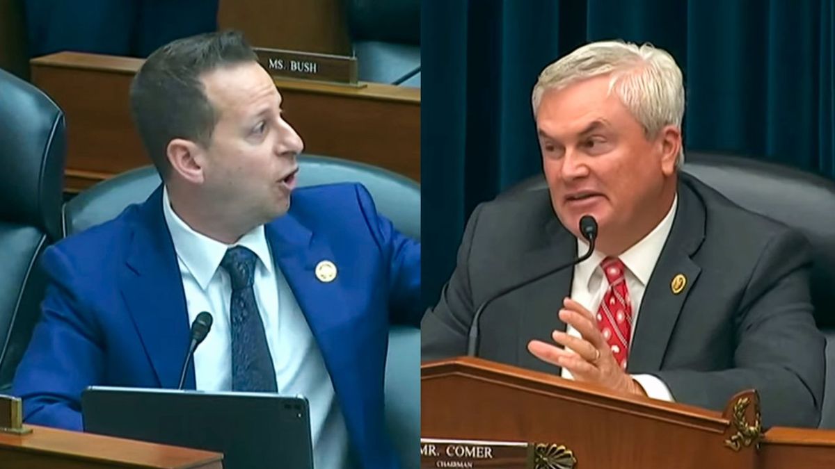 'Take your medication and leave!' James Comer erupts as Democrat cites failed impeachment
